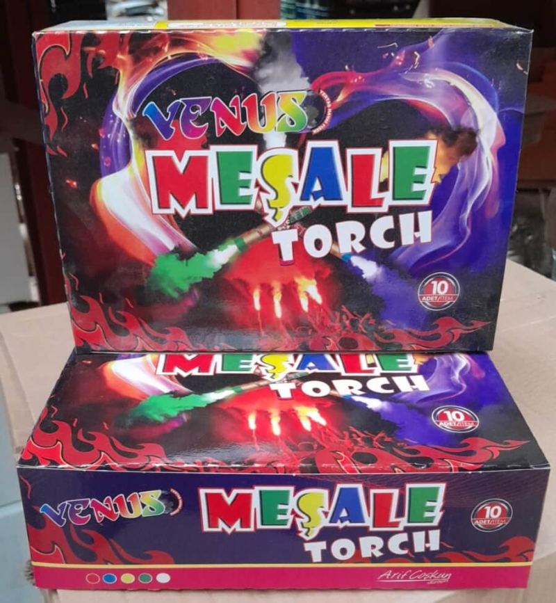 Maç Meşalesi Renkli Seçenekler